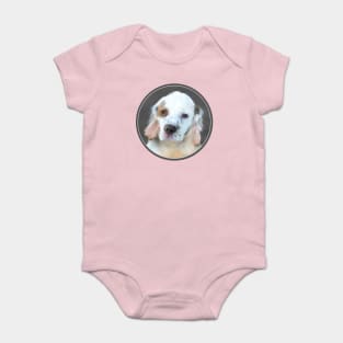 Clumber Spaniel Puppy Baby Bodysuit